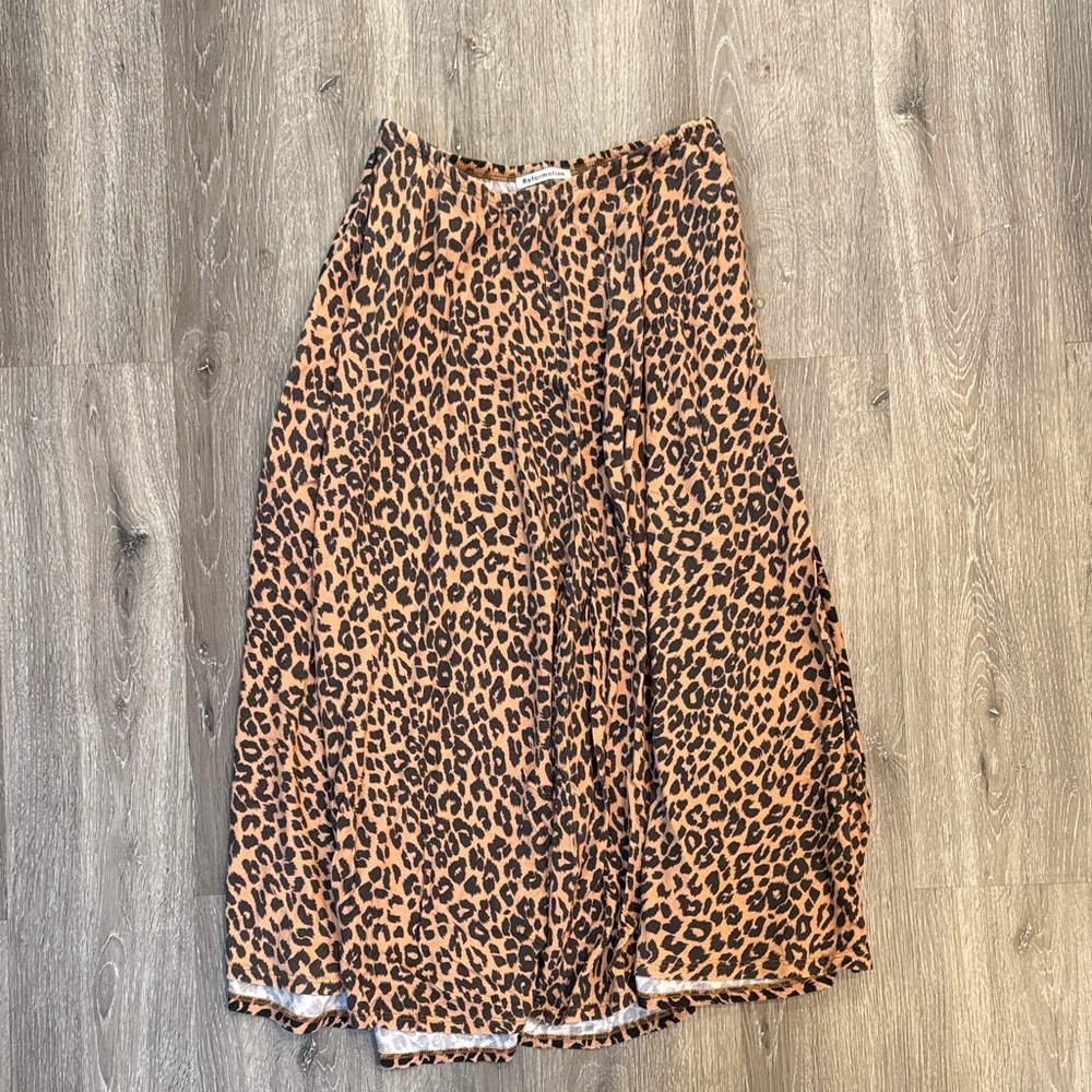 Reformation Leopard Print Women's Skirt